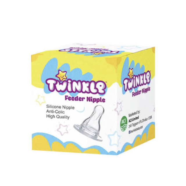 Akash web product (35) Twinkle Baby Feeder Nipple - Image 1