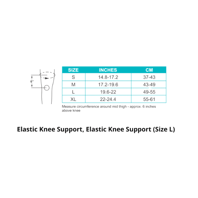 Elastic Knee Support (L) Elastic Knee Support (L) - Image 1