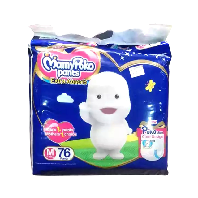 MamyPoko Pants Diaper Pant M 7-12 kg MamyPoko Pants Diaper Pant M (7-12 KG) 42 Pcs - Image 1