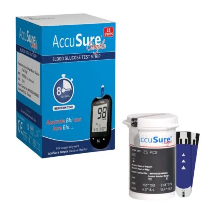 Accu Fast Blood Glucose Test Strips 25 Strips