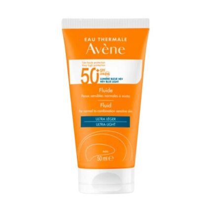 Avene Sun Care Cream with SPF50+ Fluid for Normal to Combination Sensative Skin50ml