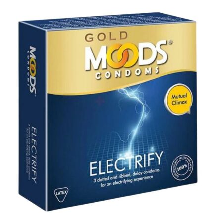 Electrify 3 Dotted & Ribbed Deloy Condom 3pcs