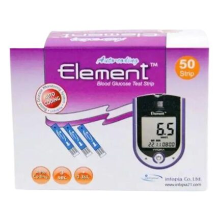 Element Blood Glucose Test Strips 25 pcs