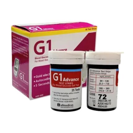 G1 Advance (Alere) Blood Glucose Test 25pcs Strip