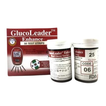 Glucoleader Enhance Blood Glucose Meter – red Strip