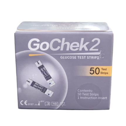 GoChek 2 Glucose Test Stip 25 pcs & 50 pcs