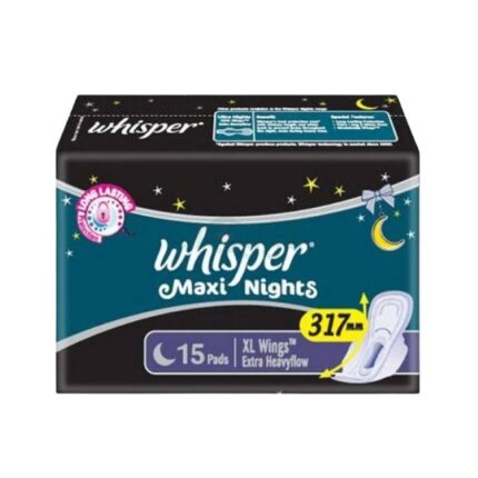 Whisper Maxi Nights Sanitary Napkin XL + 15' Pack