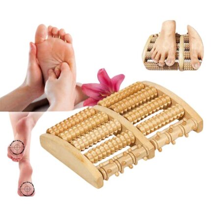 Acu VIP Foot Roller Massager Yoga Sports Fitness Gym Therapy Exerciser Pain Relief For Unisex