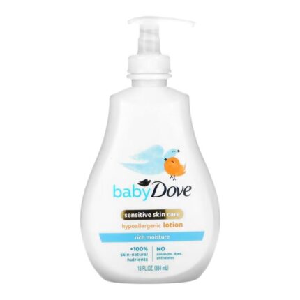Baby Dove Hypoallergenic Lotion for Sensitive Skin with Rich Moisture384ml