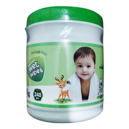 Bashundhara Wet Wips For Baby_s Care 240_s Jar