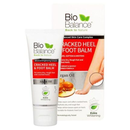 Bio Balance Cracked Heel & Foot Balm Argan Oil60ml
