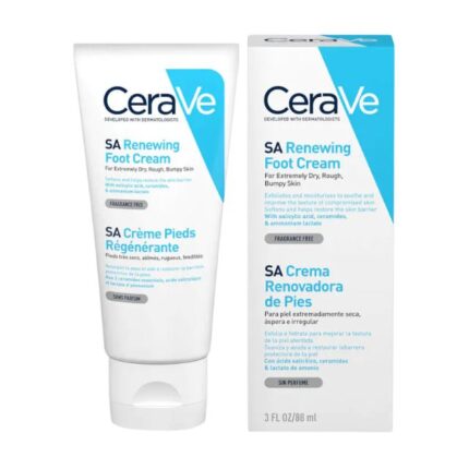 CeraVe SA Renewing foot Cream for Extremely Dry, Rough Bumpy Skin88ml