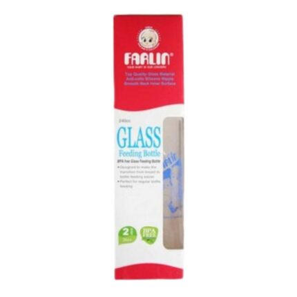 Farlin Glass Feeding Bottle L (3 Months+) 240 cc