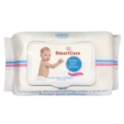 Smart Care Baby Wet Wipes 120_s Pack