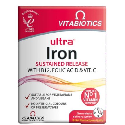 Vitabiotics Ultra Iron 30 Tablets