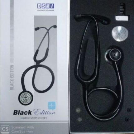 BSMI Classic Stethoscope – Black Edition