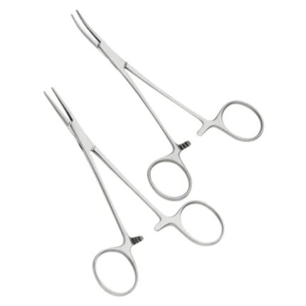 Mosquito Forceps Straight & Curved 5″ – V Shop