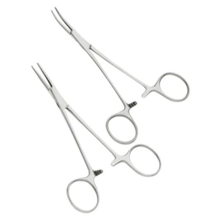 Mosquito Forceps Straight & Curved 5″