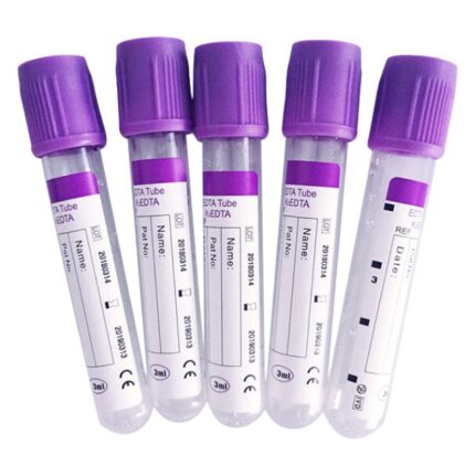 K2 EDTA Vacuum Blood Collection Tube 6ml – 100 pcs