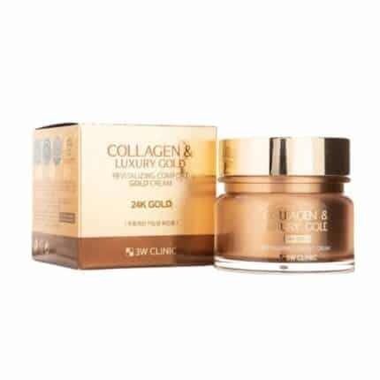3W Clinic Collagen And Luxury Gold Cream Cream - (100ml)