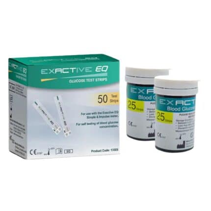 EXACTIVE EQ Glucose Test Strips 50pcs