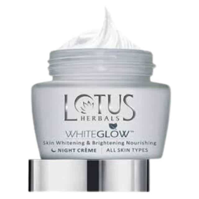 Lotus Herbals WhiteGlow Skin Whitening And Brightening Nourishing Night Crème Cream - (60gm) Lotus Herbals WhiteGlow Skin Whitening And Brightening Nourishing Night Crème Cream - (60gm)