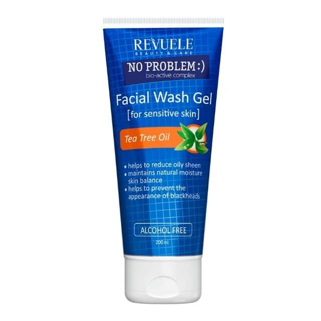 Revuele No Problem Bio Active Complex Facial Wash Gel With Tea Tree Oil For Sensitive Skin Revuele No Problem Bio Active Complex Facial Wash Gel With Tea Tree Oil For Sensitive Skin