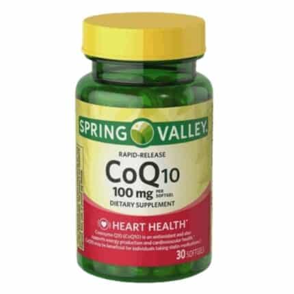 Spring Valley CoQ 10 Heart Health Capsule - (100mg)