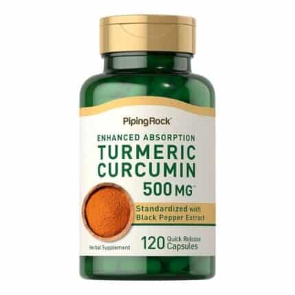 Standardized Turmeric Curcumin Complex, 500 Mg, 120 Quick Release Capsules