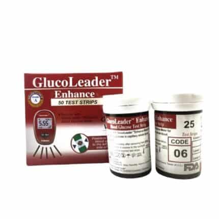 Glucoleader Red Blood Glucose Test Strips