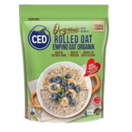 CED Organic Rolled Oat 450g