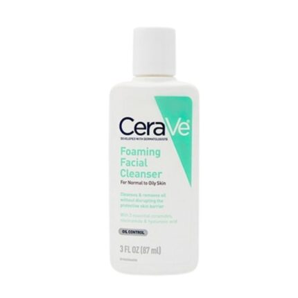 CeraVe Foaming Facial Cleanser For Normal To Oily Skin 87ml