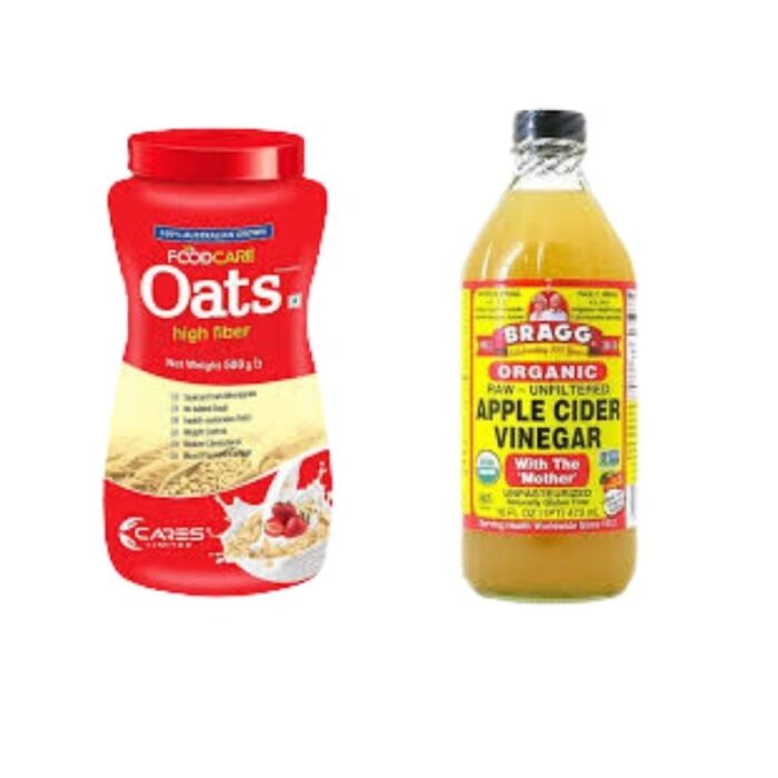 Foodcare oats 1kg+Apple cider Vinegar 473ml