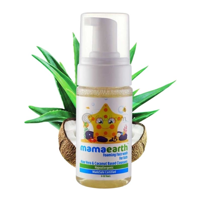 Mamaearth Foaming Facewash For Kids For 0-10 Year 150ml Mamaearth Foaming Facewash For Kids For 0-10 Year 150ml