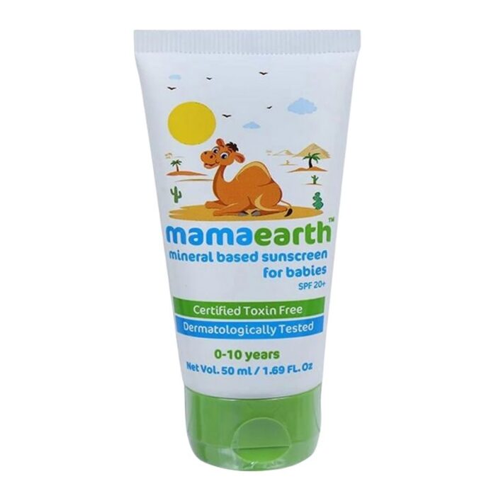 Mamaearth Mineral Based Sunscreen For Babies - 50g INDIAN