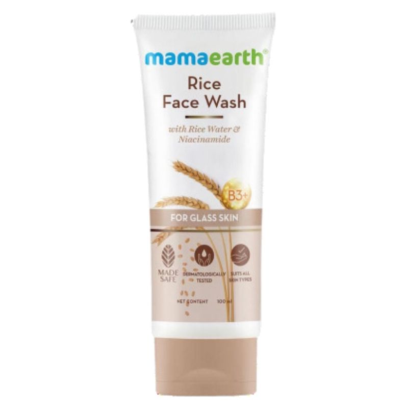 Mamaearth Rice Face Wash 100ml Mamaearth Rice Face Wash 100ml