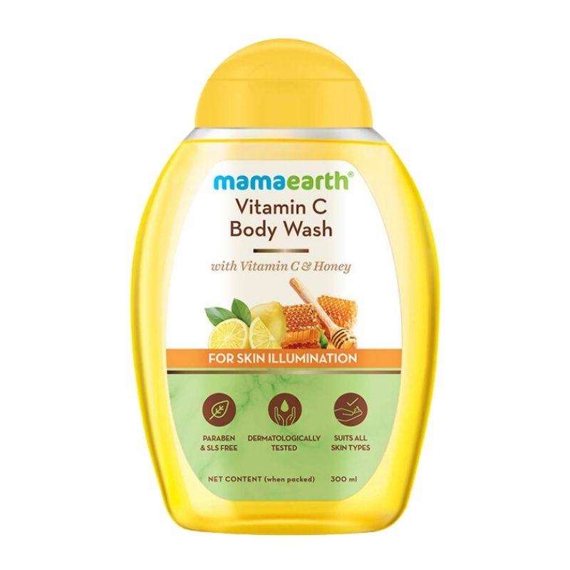 Mamaearth Vitamin C Body Wash For Skin Illumination 300ml Mamaearth Vitamin C Body Wash For Skin Illumination 300ml