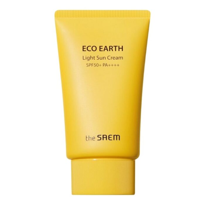 The Saem Eco Earth Light Sun Cream (SPF50+ PA++++) - 50g