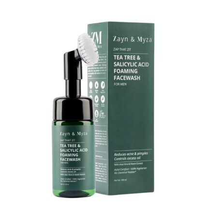 ZM Foaming Face Wash 100 ML Men Tea Tree & Salicylic Acid