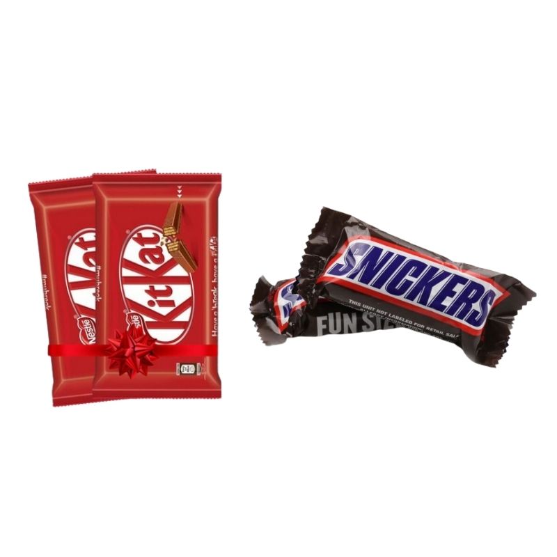kitkate 4finger 2pcs+Snickers 2pcs kitkate 4finger 2pcs+Snickers 2pcs