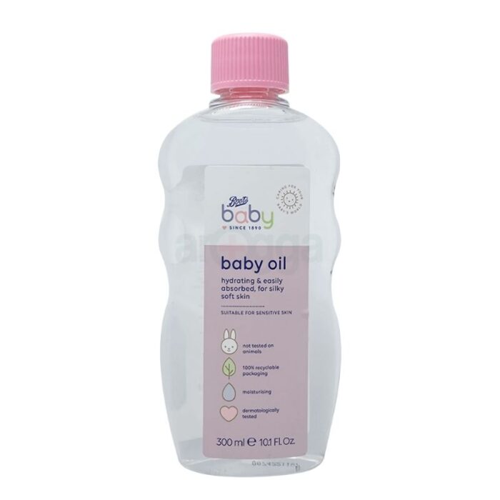 Boots Baby Oil Hydrating & Easily Absorbed For Sensitive Skin