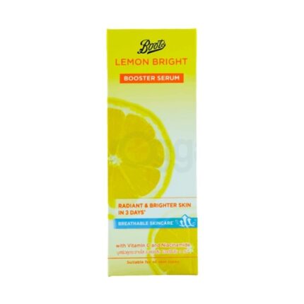 Boots Lemon Bright Booster Serum with Vitamin C & Niacinamide