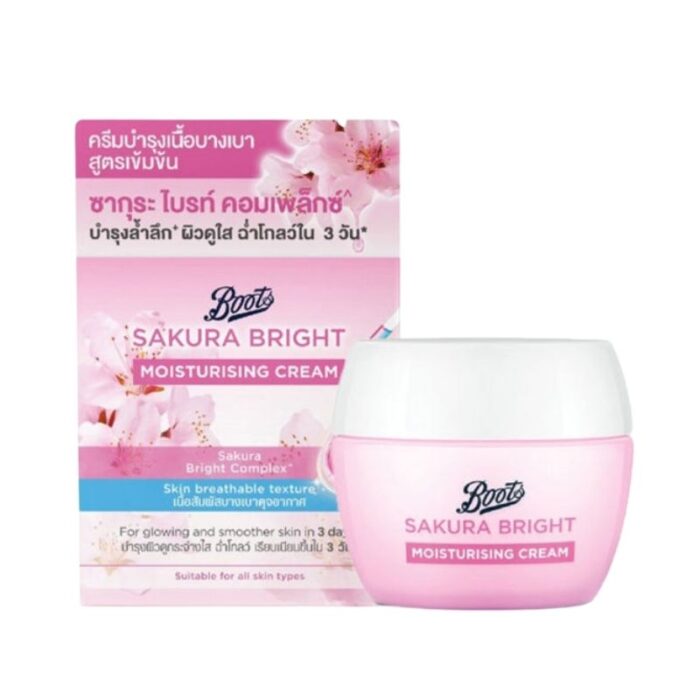 Boots Sakura Bright Moisturising Cream for All Skin Types