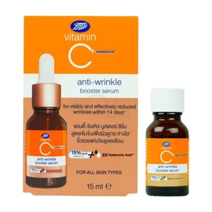 Boots Vitamin C Advanced Plus Anti-Wrinkle Booster Serum