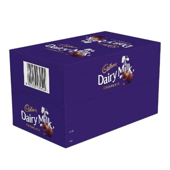 Dairy Milk Chocolate 6.6g × 72Pcs (5Rs) Indian