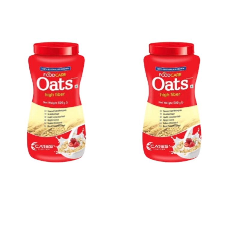 Food care oats 500gm+500gm =2pcs combo Food care oats 500gm+500gm =2pcs combo