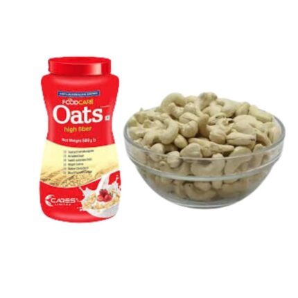 Foodcare oats 500gm+Kaju Badam 500gm combo