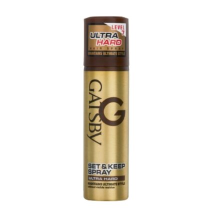 GATSBY Hair Spray Level 7 Set and Keep Spray Ultra Hard 66ml