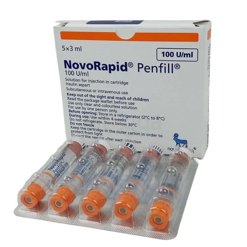 Injection_ NovoRapid Penfill 3 ml (100IU_ml) Injection_ NovoRapid Penfill 3 ml (100IU_ml)