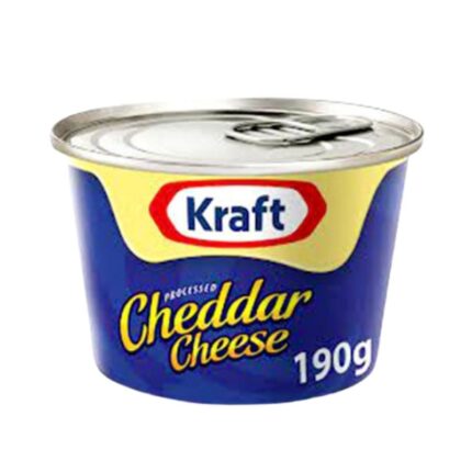 Kraft Processed Cheddar Cheese Tin, 190g(bahrain)